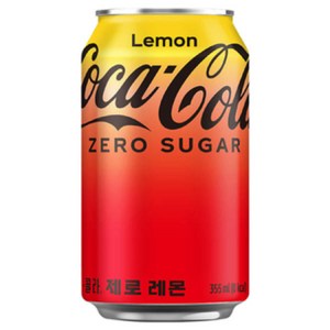 코카콜라 제로 레몬 355ml, 24개