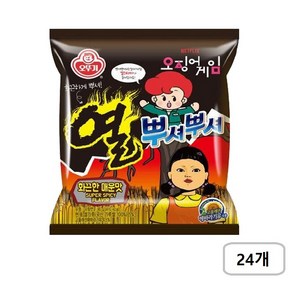 오뚜기 열뿌셔뿌셔 화끈한 매운맛, 24개, 90g