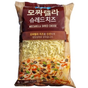 동서 99% 자연치즈 모짜렐라치즈 2.5kg, 1개