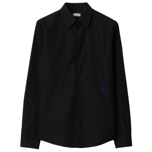 버버리 EKD 자수 코튼 셔츠