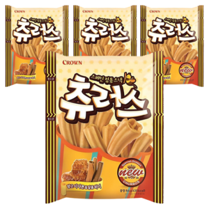 크라운 츄러스, 84g, 4개