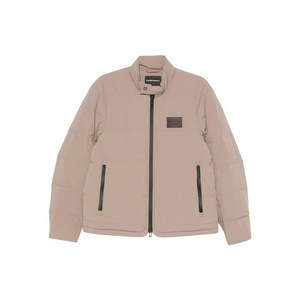 엠포리오아르마니 집업 패딩 재킷, 베이지계열, Italy 54(KR 110)