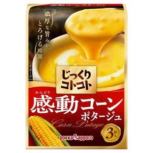 포카삿포로 짓쿠리 코토코토 감동 콘 폰타주 3개입, 64.8g, 1개