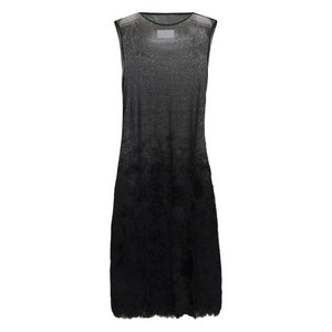 메종 마르지엘라 민소매 시스루 탑 미디 드레스