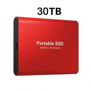 대용량 휴대용 외장하드M2 SSD 2 테라바이트 USB 휴대용 하드 드라이브 1 HD 외장 저장 장치 USB3.1 고속