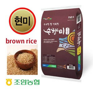 현미입니다/ 수향미 현미 10kg 2024년 햅쌀 경기도 조암농협 현미 bown ice, 1개