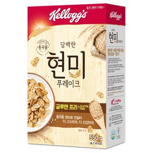 켈로그 현미 푸레이크, 550g, 5개