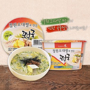 철원 오대쌀로 만든 떡국 농협 직배송 자연선생, 163g, 12개