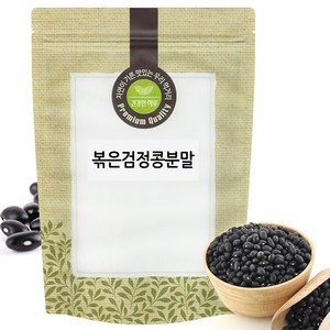 제대로볶은 검은콩 검정콩 가루 분말 500g 국산, 단품, 1개