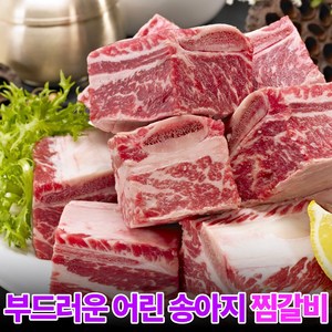 플라이팜 지방손질 육즙많은 부드러운 소갈비 찜갈비, 1개, 2kg