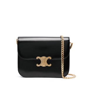 셀린느 컬리지 트리옹프 레더 숄더 백