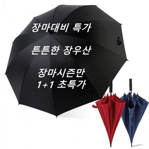 1+1 델리안 고급 튼튼한 방수 자동 장우산