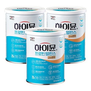 하이뮨 프로틴 밸런스 고소한맛, 304g, 3개