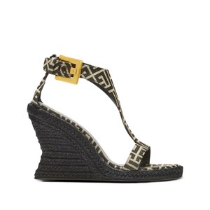 발망 앤섬 웨지 에스파드리유, Europe 41(KR 280), 블랙계열+베이지계열