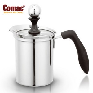 Comac 우유거품기 800ml/코맥/스팀피처/거품기/피쳐/우유거품기/거품기/밀크저그/우유거품/카푸치노/핸드드립/커피, Comac 우유거품기 800ml, 1개