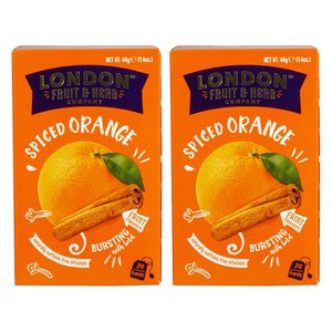 London Fruit & Herb 스파이스드 오렌지티, 2g, 20개입, 2개