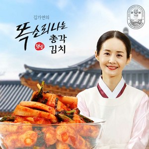 [KT알파쇼핑]김가연 똑소리나는 총각김치 3kg, 1개