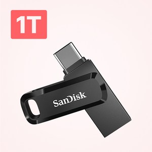 샌디스크 USB 메모리 Ultra Dual Go 울트라 듀얼 고 Type-C OTG USB 3.2 SDDDC3 1TB, 1개