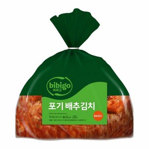 비비고 BASIC 포기배추김치, 1개, 10kg