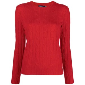 폴로랄프로렌 줄리아나 케이블 니트 스웨터, 레드계열, Standard S(KR 55)
