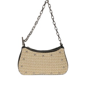 알렉산더맥퀸 스터드 장식 숄더 백