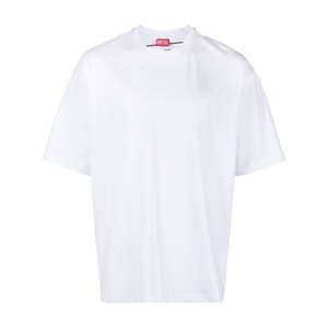 디젤 T-보기-메고발-D 코튼 티셔츠, 화이트계열, Standard L(KR 105)