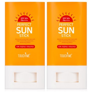 터치미 퍼펙트 대용량 톤업 선스틱 밤 선크림 SPF50+ PA++++ 20g 2개, 1개