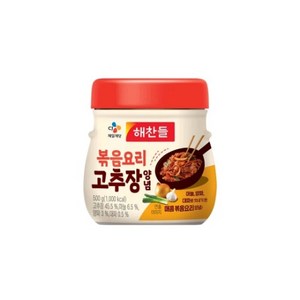 해찬들 볶음요리 고추장양념, 1개, 500g