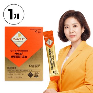 김소형원방 카무트 브랜드밀 효소 30포 1박스, 90g, 1개