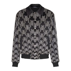 발망 크리스털 자수 봄버 재킷, 블랙계열, Italy 50(KR 110)