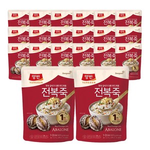 양반 전복죽, 420g, 20개