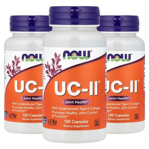 나우푸드 UC-II 캡슐, 120정, 3개