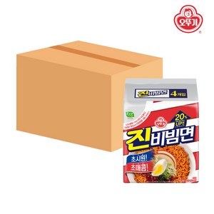 오뚜기 진비빔면 156g, 32개