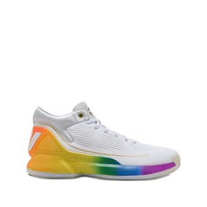 아디다스 D 로즈 10 "프라이드 팩 풋웨어 화이트" 스니커즈, US men 12(KR 300), 화이트계열