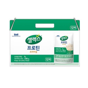 셀렉스 프로틴 파우치 음료 오리지널, 125ml, 36개