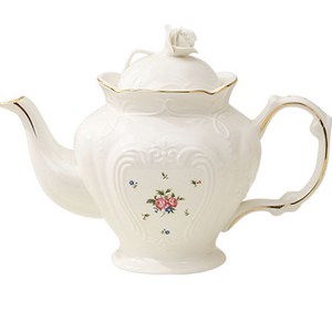 Le Pei 심플 앤 러블리 플라워 커피 포트 LP007, 플라워, 1050ml, 1개