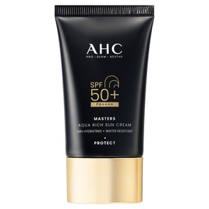 AHC 마스터즈 아쿠아 리치 선크림 SPF50+ PA++++, 50ml, 1개