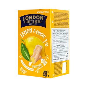 런던프룻앤허브 레몬앤진저