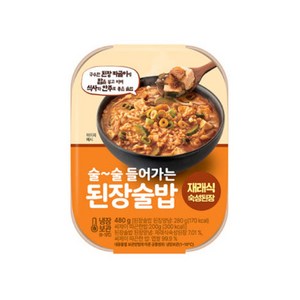 술술 들어가는 된장술밥 즉석간편조리 480g x 6개, 상세페이지 참조