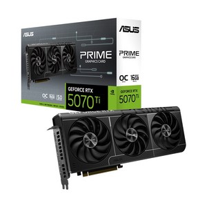 에이수스 ASUS PRIME 지포스 RTX 5070 Ti OC D7 16GB 인텍앤컴퍼니