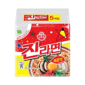 오뚜기 진라면 매운맛 120g, 30개