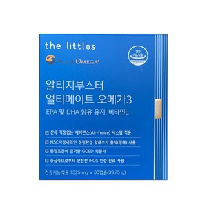 더리틀스 알티지부스터 얼티메이트 EPA DHA 알티지 오메가3 rTG, 30정, 1개