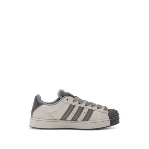 아디다스 슈퍼스타 스트라이프 로우탑 스니커즈, US men 6(KR 240), 베이지계열