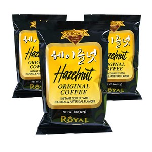 로얄 헤이즐넛향 인스턴트 커피, 227g, 1개입, 3개