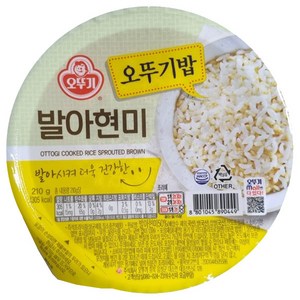 오뚜기 발아현미, 210g, 18개