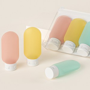 [3종 2세트] 무식이네 간편한 여행용 공병 파우치 60ml, 2세트, 3종