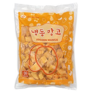 글로벌 냉동 망고다이스 1kg x10봉box, 10개