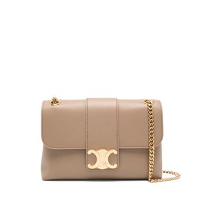 셀린느 클래스프 디테일 체인 숄더 백