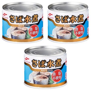 마루하니치로 저염 삶은 고등어 통조림, 190g, 3개