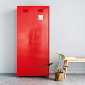 마켓비 캐비넷 긴세로 2문 수납장 7601690 방문설치